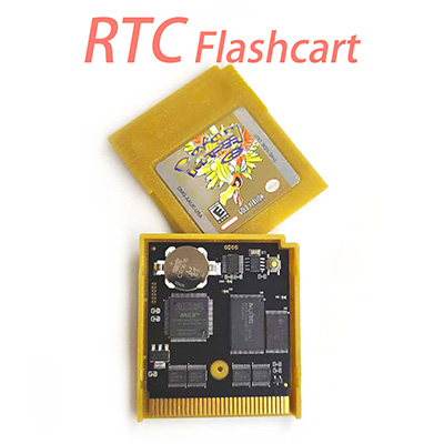 Carte Flash RTC dorée