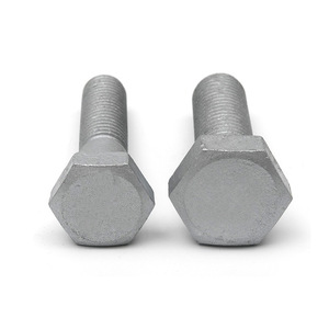 Vis et boulons hexagonaux galvanisés à chaud pour la production d'énergie photovoltaïque, disponibles en stock - pour accessoires d'énergie solaire - Product Image 1