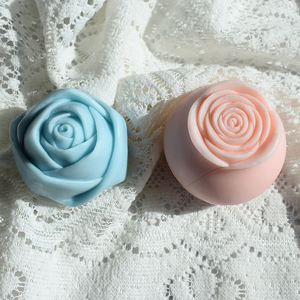 Moule en silicone 3D en forme de <span class=keywords><strong>rose</strong></span> superposée, design réaliste de sculpture florale pour la pâtisserie DIY, bougies parfumées, résine, plâtre, artisanat et décoration - Product Image 6