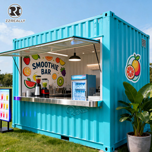 Container <span class=keywords><strong>Bar</strong></span> <span class=keywords><strong>e</strong></span> Caffetteria Prefabbricata per Esterni, Ristorante Container in Vendita - Product Image 3