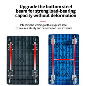 Chariot <span class=keywords><strong>de</strong></span> manutention industriel robuste pliable à prix abordable pour le transport <span class=keywords><strong>de</strong></span> marchandises en entrepôt - Product Image 5
