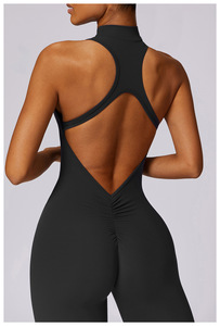Combinaison de yoga sexy et durable pour femmes, combinaison de sport extensible à une pièce pour la salle de sport, la remise en forme et les entraînements en plein air - Product Image 2