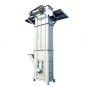 Élévateur à godets compact en acier inoxydable Convoyeur vertical léger Restaurant Haut rendement Grain Petit lot Matériel en vrac - Product Image 6