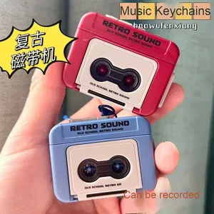 Meilleures ventes Funnycc Mini enregistreur musical électrique avec décoration chaîne, jouet anti-stress pour cadeaux - Product Image 2