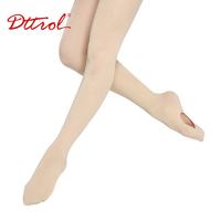 Collants de danse à pieds pour filles et femmes Dttrol en gros, 4 types, haute qualité, prix d'usine, collants à pieds multicolores