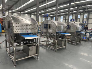 Machine à trancher la viande fraîche industrielle chinoise (bœuf, canard) / Machine à trancher la viande de poulet / Machine à trancher le saumon électrique commerciale - Product Image 3