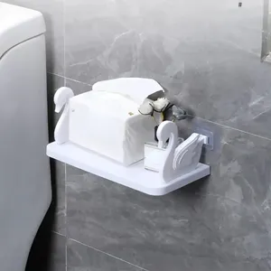 Étagère Swan à usage domestique sans <span class=keywords><strong>poinçon</strong></span> amovible cuisine salle de bain étagère multifonctionnelle support de support suspendu - Product Image 5