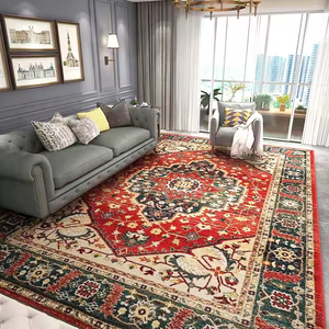 <span class=keywords><strong>Tapis</strong></span> et carpettes carrés en velours persan imprimés en 3D, lavables, modernes et faciles <span class=keywords><strong>d</strong></span>'<span class=keywords><strong>entretien</strong></span> pour salon - Product Image 1