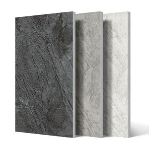 Azulejos de revestimiento de pared de porcelana de textura imitada de granito negro de 18mm de espesor moderno Beata para proyectos de Villa <span class=keywords><strong>Hotel</strong></span> servicio gratuito - Product Image 3