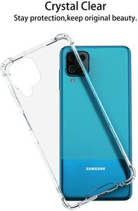 Per la Galassia <span class=keywords><strong>A12</strong></span> Clear Case, shock Absorbing di Cristallo Trasparente Molle di Tpu Copertura Posteriore Della Cassa Del Telefono Dura Del Pc Per Samsung <span class=keywords><strong>Galaxy</strong></span> <span class=keywords><strong>A12</strong></span> Capa - Product Image 4