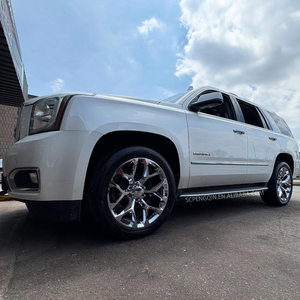 Rines Cromados con Diseño de Copo de Nieve de 20, 22, 24 y 26 Pulgadas, 6x139.7, <span class=keywords><strong>para</strong></span> Chevrolet Silverado 1500, GMC Denali, Cadillac Escalade - Product Image 6