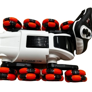 Robot chien intelligent télécommandé T55 2.4G en plastique, voiture électrique de cascades avec rotation à 360 degrés et télécommande, portée de 30 m pour enfants - Product Image 5