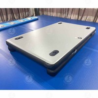 Plateforme flottante gonflable en PVC, capacité 100-500 kg, 5-10 passagers, certifiée CE, pour piscine, lac, rivière, mer