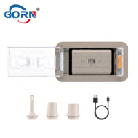 Pompe à air intégrée rechargeable du fabricant, pompe à air automatique intégrée pour lit gonflable, matelas pneumatique