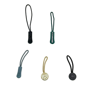 Hengda Factory <strong>Custom</strong> Silicone <strong>Zipper</strong> <strong>Slider</strong> Cute Rubber <strong>Logo</strong> Puller Customizable <strong>Zipper</strong> Puller - Product Image 5