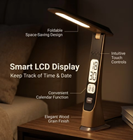 Lampe de table sans fil minimaliste en ABS, alimentée par batterie, étanche, portable, rechargeable, LED E26, flexible et réglable