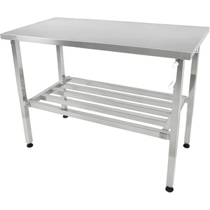 <span class=keywords><strong>Table</strong></span> de travail pliable en acier inoxydable <span class=keywords><strong>pour</strong></span> cuisine commerciale, fabrication, <span class=keywords><strong>marché</strong></span> fermier et présentation de produits en gros - Product Image 2