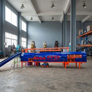 Máquina de tratamiento de residuos industriales VEGA de 15 kW con motor para la eliminación de pintura de latas de aluminio - Product Image 2