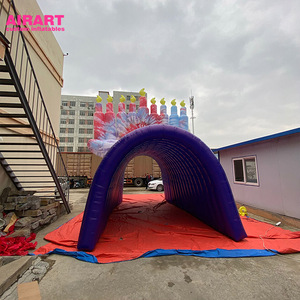 De menorah de hanukkah de inflable gigante festival entrada túnel tienda de campaña para coche - Product Image 4