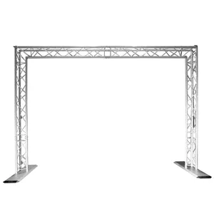 Factory Customized Aluminum Stage Lighting Stand 3.4x2.3m DJ Mobile Goal Post Kit Exhibithion Truss