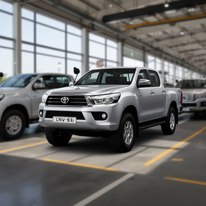 Grille de radiateur (gris argenté mat) pour Toyota Hilux LN167 1989-2004 OE 53111-35410 5311135410 - Product Image 3