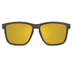 Fabricant chinois de fibre de carbone-carré logo personnalisé vision nocturne des hommes de luxe nuances lunettes de soleil <span class=keywords><strong>pola</strong></span> - Product Image 2