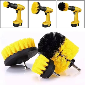 Kit de 3 brosses de nettoyage électriques pour carrelage, sols, baignoires, douches, surfaces de salle de bain et de cuisine - Product Image 5