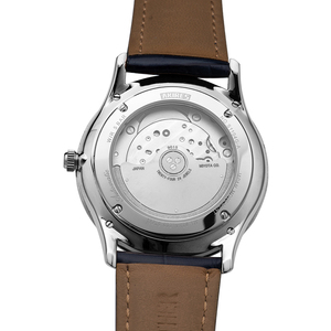 Akires orologio da polso Vintage meccanico con vetro zaffiro in vetro in vera pelle 316L Display analogico in acciaio inossidabile - Product Image 3