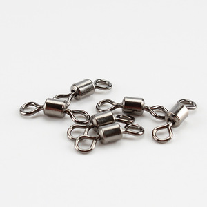 Aohu Stainless Steel <b>Snap</b> Swivel Fishing Tackle American Style Loop Pack #2 Angling Supplies Swivel And Eye Attachment - Product Image 1