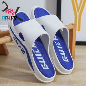 Pantuflas Casuales para Hombre, para Interiores y Playa, con Plantilla Suave Impermeable de EVA PVC, Ligeras para el Verano, con Función de Masaje - Product Image 3
