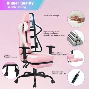 Chaise VANBOW chaise longue en cuir PU fabrication oem odm <span class=keywords><strong>siège</strong></span> de course femme fauteuil de jeu - Product Image 2