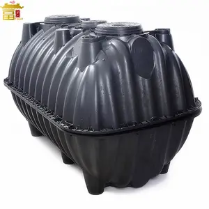 Three Chamber PP+PE Bio Underground Household Used Septic Tank for Severage Water Treating System