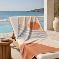 Quick Dry Oversized Sports Swimming Pool Towel Lightweight Super Absorbent Large Sand Free Custom Microfiber Beach Towels