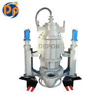 Pompe à boue hydraulique DEPUMP pour le transport de mélanges de particules solides et le traitement sur site en construction mobile