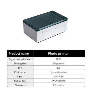 <span class=keywords><strong>Imprimante</strong></span> MRYES Mini 3D pour films de protection arrière de téléphone, autocollants <span class=keywords><strong>photo</strong></span> DIY pour films de protection arrière de téléphone, impression couleur - Product Image 6