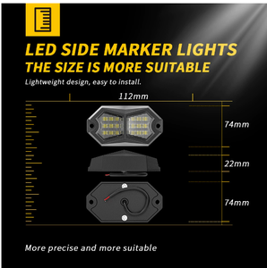 Éclairage sous <span class=keywords><strong>caisse</strong></span> 12V 24V en aluminium avec 18 LED blanches, Plug&Play, pour camion, UTV, VTT, <span class=keywords><strong>camping</strong></span>-<span class=keywords><strong>car</strong></span> - Product Image 5