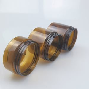 Vente d'usine – Pot cosmétique en plastique ambré de haute qualité 150 ml 200 ml pour emballage cosmétique et poudre à ongles - Product Image 6