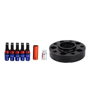 อะแดปเตอร์ล้อ 5x120 2x15 มม. อลูมิเนียมอัลลอยสีดำ พร้อมน็อตกันขโมย M14x1.25 สำหรับ BMW รุ่นปรับปรุงใหม่ - Product Image 5