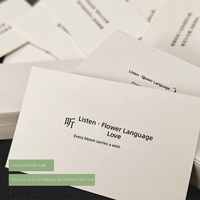 Tarjeta de Regalo de Agradecimiento por el Servicio Postventa, con Estampado Dorado, Textura de Cáscara de Huevo, Impresión Digital, Papel Recubierto, Serie Pinhole con Código Personalizado
