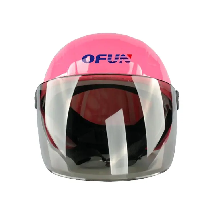 OFUN-casco de motocicleta para mujer, de Color rosa, compra directa, fábrica China