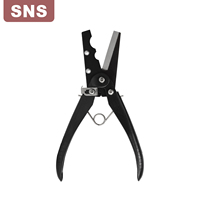 Coupe-tuyau pneumatique industriel et DIY SNS TK-2 en acier pour vente en gros, idéal pour les tubes souples en nylon et PU, pour usage professionnel et bricolage