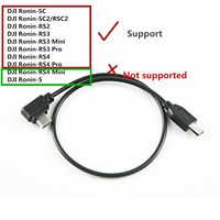 Cable USB Múltiple para DJI Ronin-SC/SC2/RS2/RS3/RS4 7 Sony, Cable de Carga y Control de Cámara, Cable de Conexión con Disparador