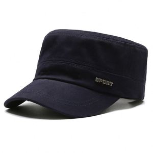 Gorra de Béisbol Personalizada de Algodón Puro, de Visera Plana, para Protección Solar al Aire Libre - Product Image 4