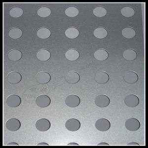 Filtro de placa perforada de acero inoxidable con orificio de cápsula Aplicación de pantalla industrial Servicio de procesamiento de cables - Product Image 6