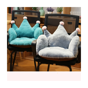 Divano per Bambini a Forma di Animale in Peluche, Imbottito in Cotone PP, Design <span class=keywords><strong>Topolino</strong></span> con Orecchie Mobili, Corona, Confortevole e Colorato - Product Image 1