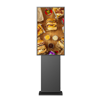 Écran LCD numérique extérieur 55 pouces pour menu drive-in, étanche IP66, luminosité 3000 nits - Grande Vente