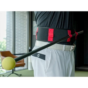 SwingPerfect Cintura di Allenamento per Rotazione dell'Anca nel Golf, Ambidestra, con Asta di Allineamento in Fibra di Carbonio e Feedback Visivo, Ausilio per l'Allenamento dello Swing e del Putting - Product Image 4