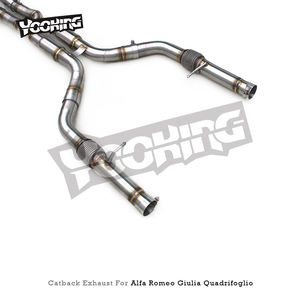 Oem Valvetronic Catback Uitlaat Voor <span class=keywords><strong>Alfa</strong></span> <span class=keywords><strong>Romeo</strong></span> Giulia Quadrifoglio 2.9T V6 2016-2024 Roestvrijstalen Uitlaatpijp - Product Image 2