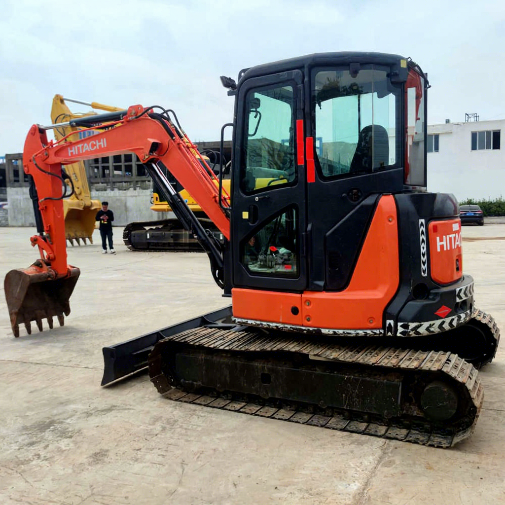 In Stock Hitachi ZX75 Excavator High Efficiency, Good Quality