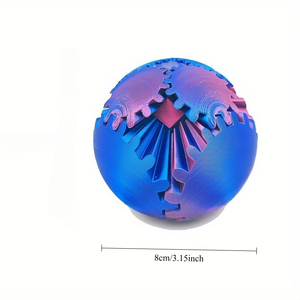 Juguete Antiestrés Deformable de PLA Ecológico con Formas Múltiples y Personalizables, Esfera Fidget Transformable Impresa en 3D al por Mayor - Product Image 3